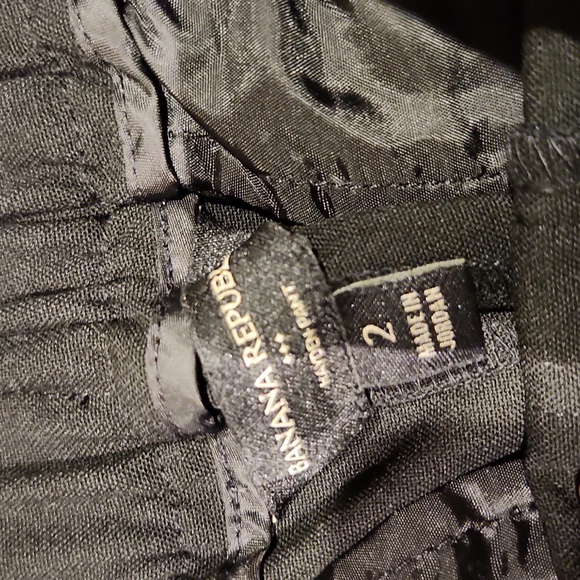 ❤️ NWOT! BANANA REPUBLIC HIGH RISE HAYDEN FIT SLIM STRAIGHT PULL ON ANKLE PANTS - Picture 2 of 8